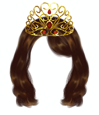 皇冠发型
