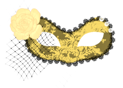 黄花面罩